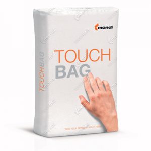 Mondi has launched the Touch Bag – an industrial paper bag with an embossed element such as a logo or another visual.
